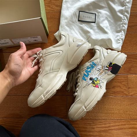 gucci donald duck flash shirt|goat disney Gucci shoes.